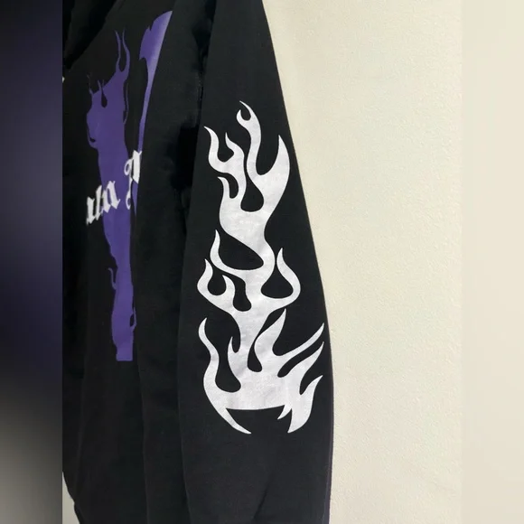 Vlone x palm angels hoodie PURPLE RARE